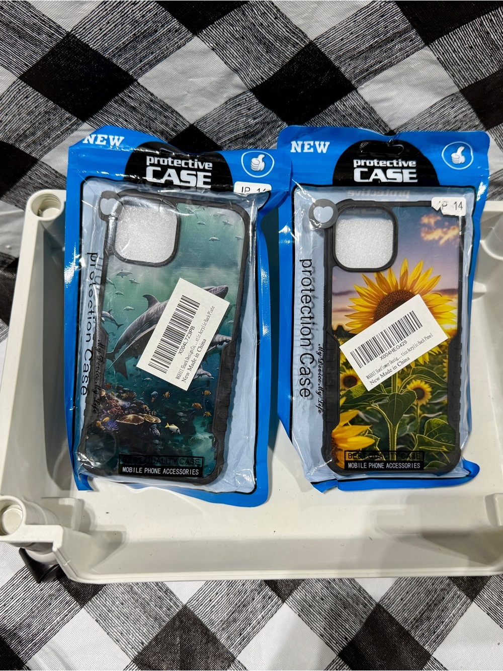 Protective Phone Case - Sunflower Design (Yellow)